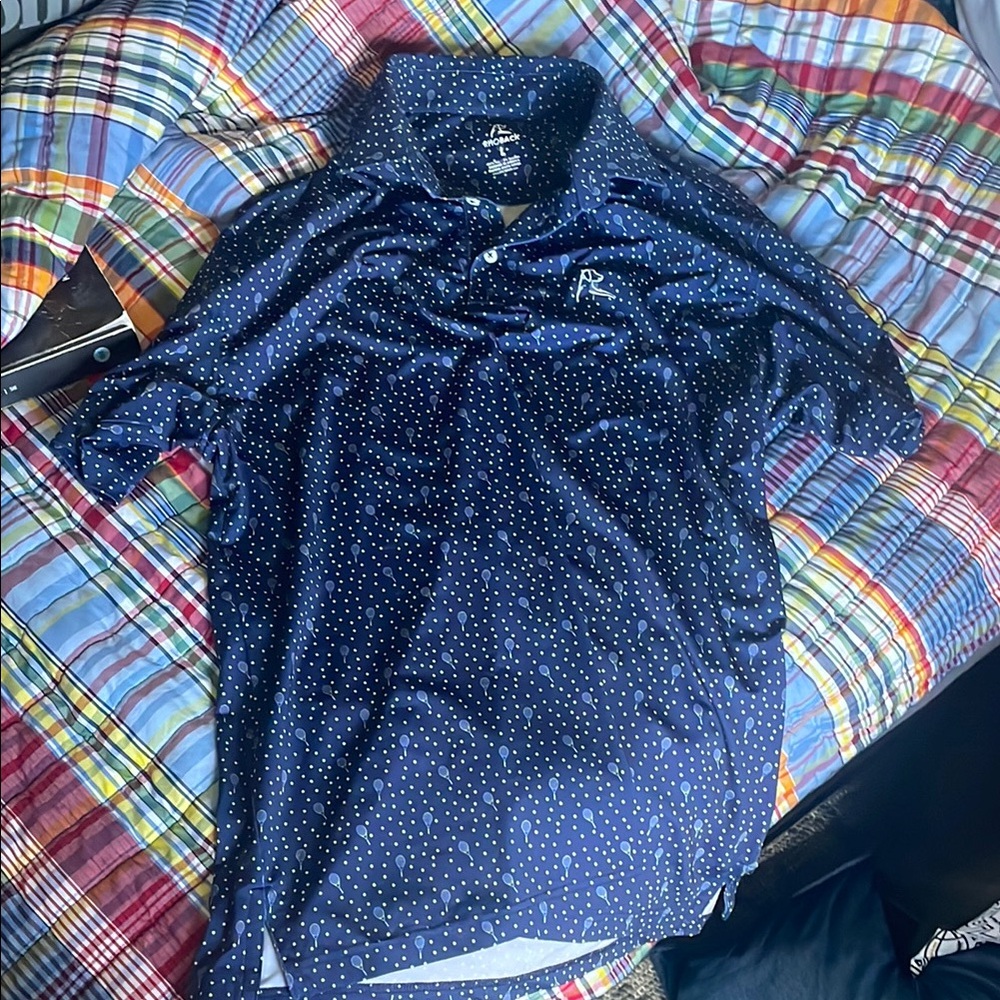 Rhoback men's tennis polo